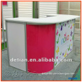 custom modern aluminum reception desk with painting,graphic from Shanghai